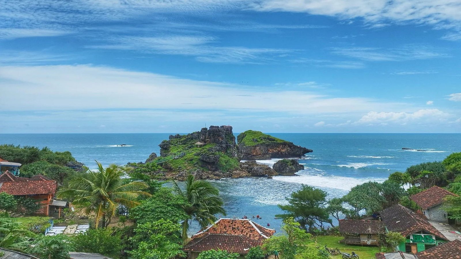 Pantai Nglambor Panorama Pantai yang Indah