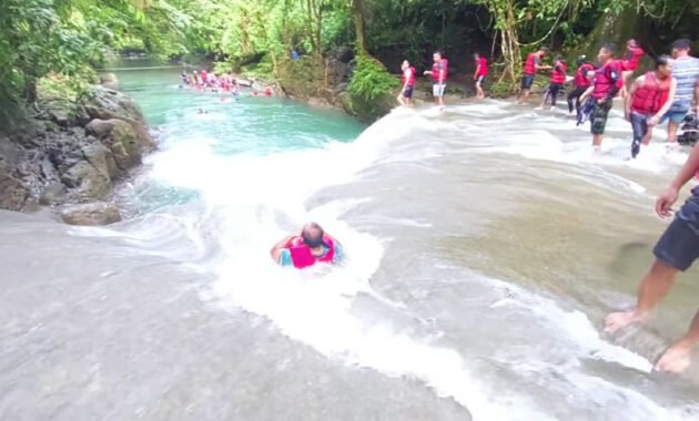 Body Rafting Pangandaran, Seru di Green Canyon Sungai Citumang