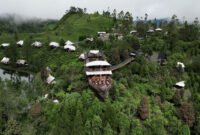 Glamping Lakeside Rancabali Wisata Alam di Bandung Camping dengan Pemandangan Danau